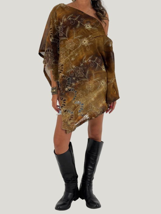 Aurora Poncho Top